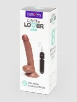 Lifelike Lover Classic Realistic Dildo Vibrator 8 Inch - Image 6