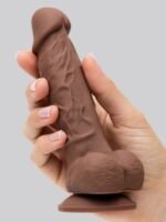Lifelike Lover Luxe Realistic Silicone Dildo 6 Inch - Image 5