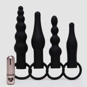 Lovehoney The Booty Bunch Rechargeable Vibrating Butt Plug Set (5 Piece)