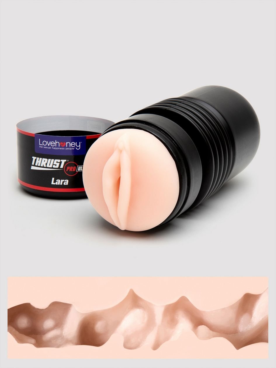 81892.jpg THRUST Pro Ultra Lara Self-Lubricating Realistic Vagina Cup - Image 1