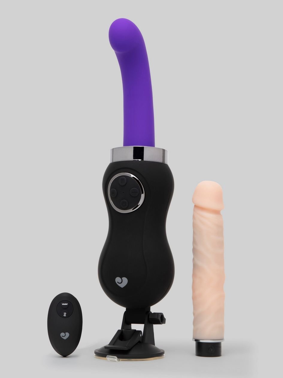 81895.jpg Lovehoney Love Motion Remote Control Warming Thrusting Sex Machine Set - Image 1