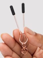 Bondage Boutique Rose Gold Adjustable Nipple Clamps - Image 3
