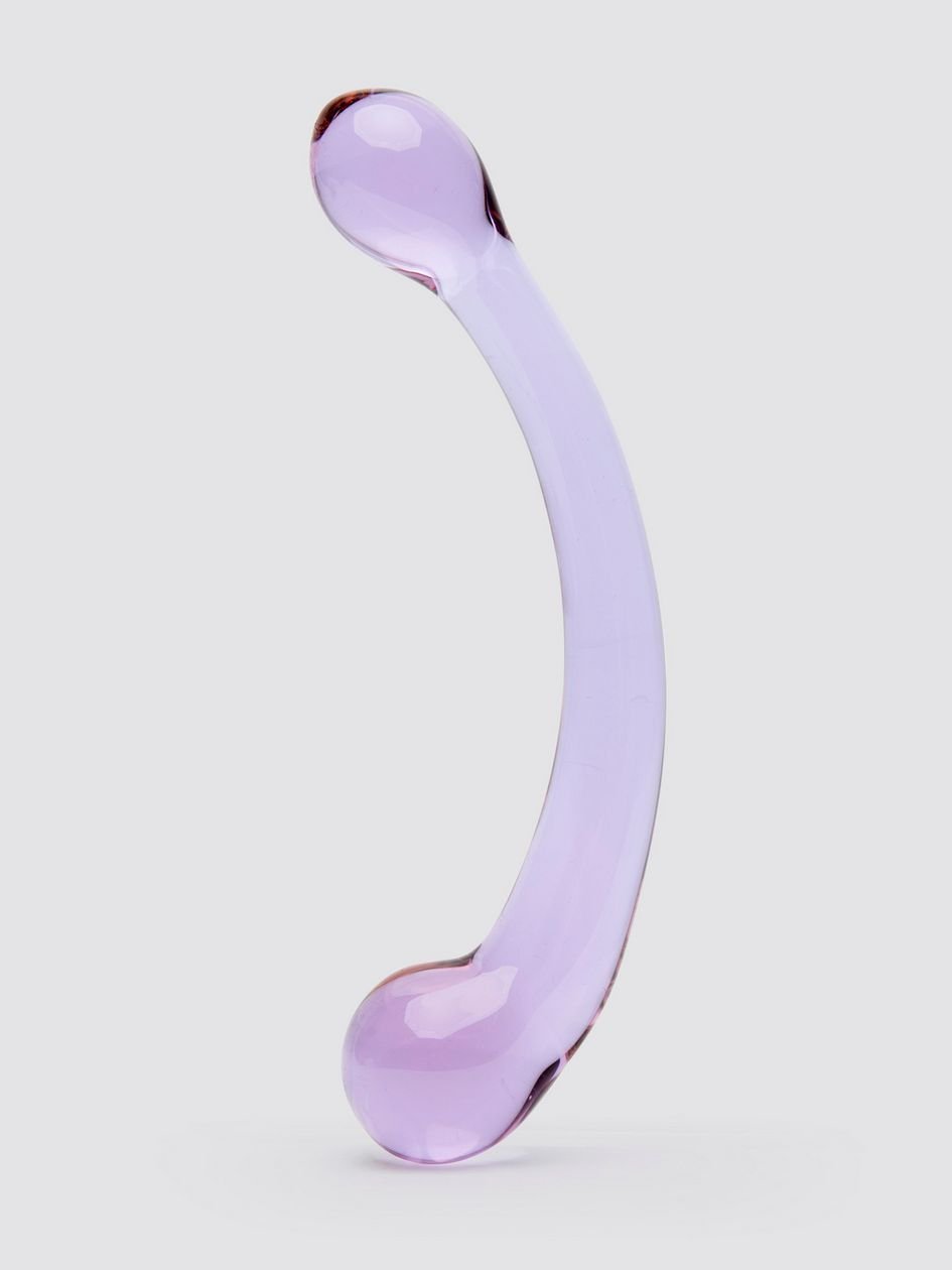 82144-1.jpg Lovehoney Sensual Glass Double-Ended G-Spot Dildo - Image 1