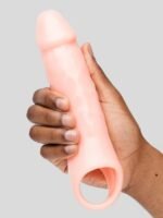 Lovehoney Mega Mighty Penis Extender with Ball Loop Flesh Pink - Image 4