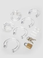 CB Mr Stubb Clear Chastity Cage Kit - Image 6