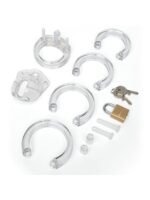 CB Mini Me Clear Chastity Cage Kit - Image 6