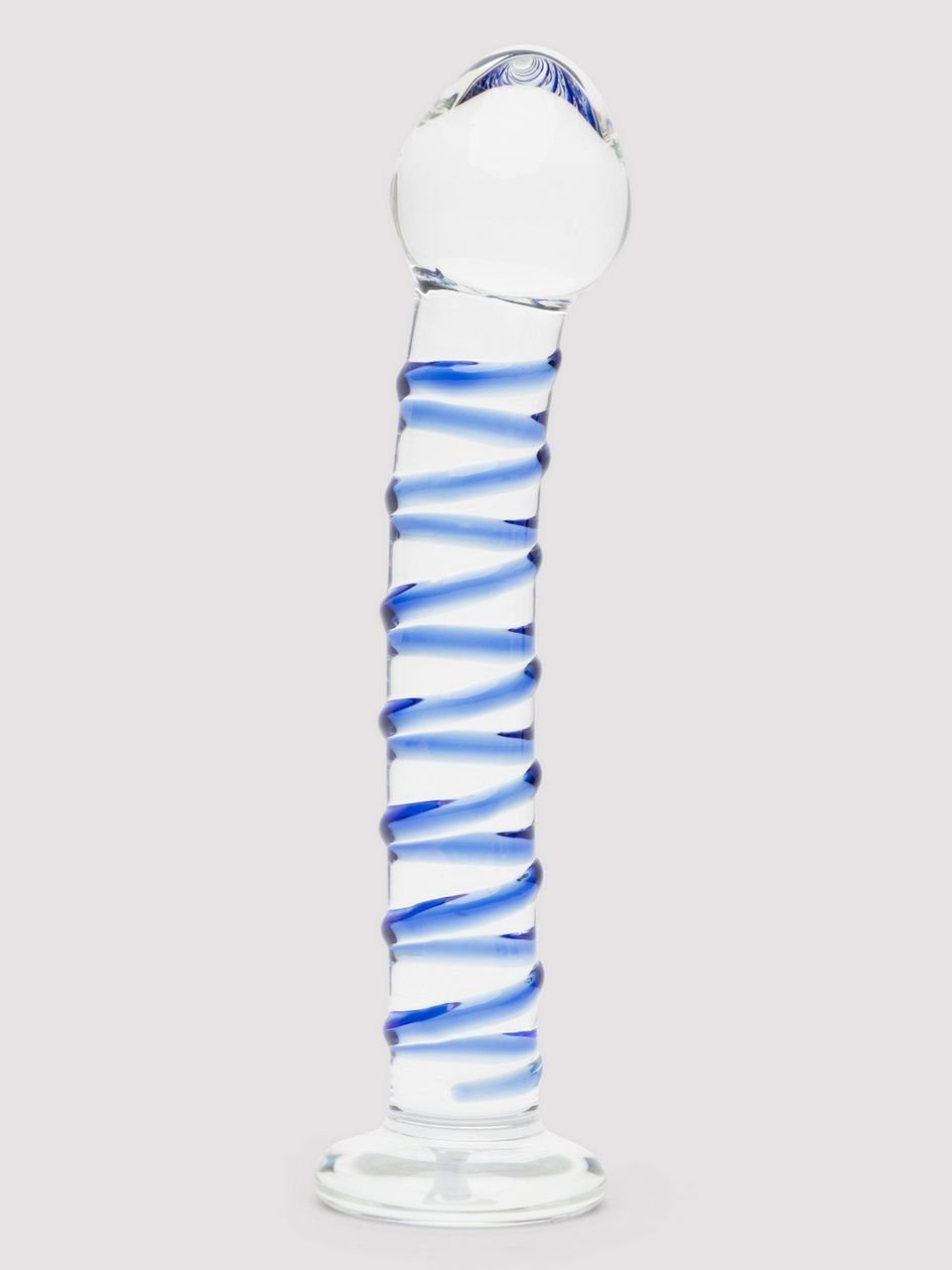 83467.jpg Lovehoney Spiral G-Spot Sensual Glass Dildo - Image 1
