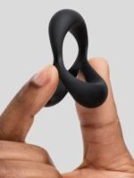Lovehoney Black Silicone Cock and Ball Sling - Image 3
