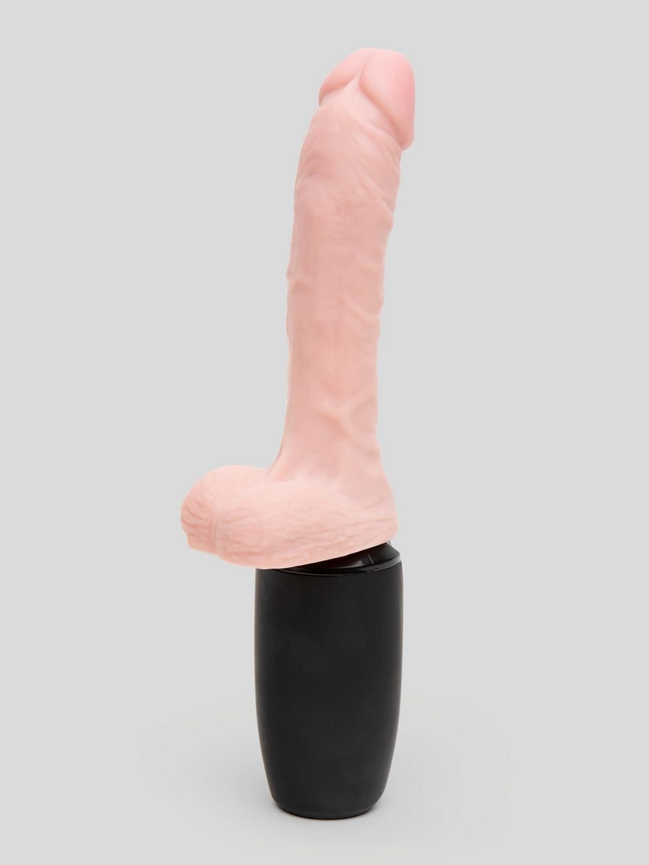 83841.jpg King Cock Ultra Realistic Thrusting Warming Realistic Vibrator 6 Inch - Image 1
