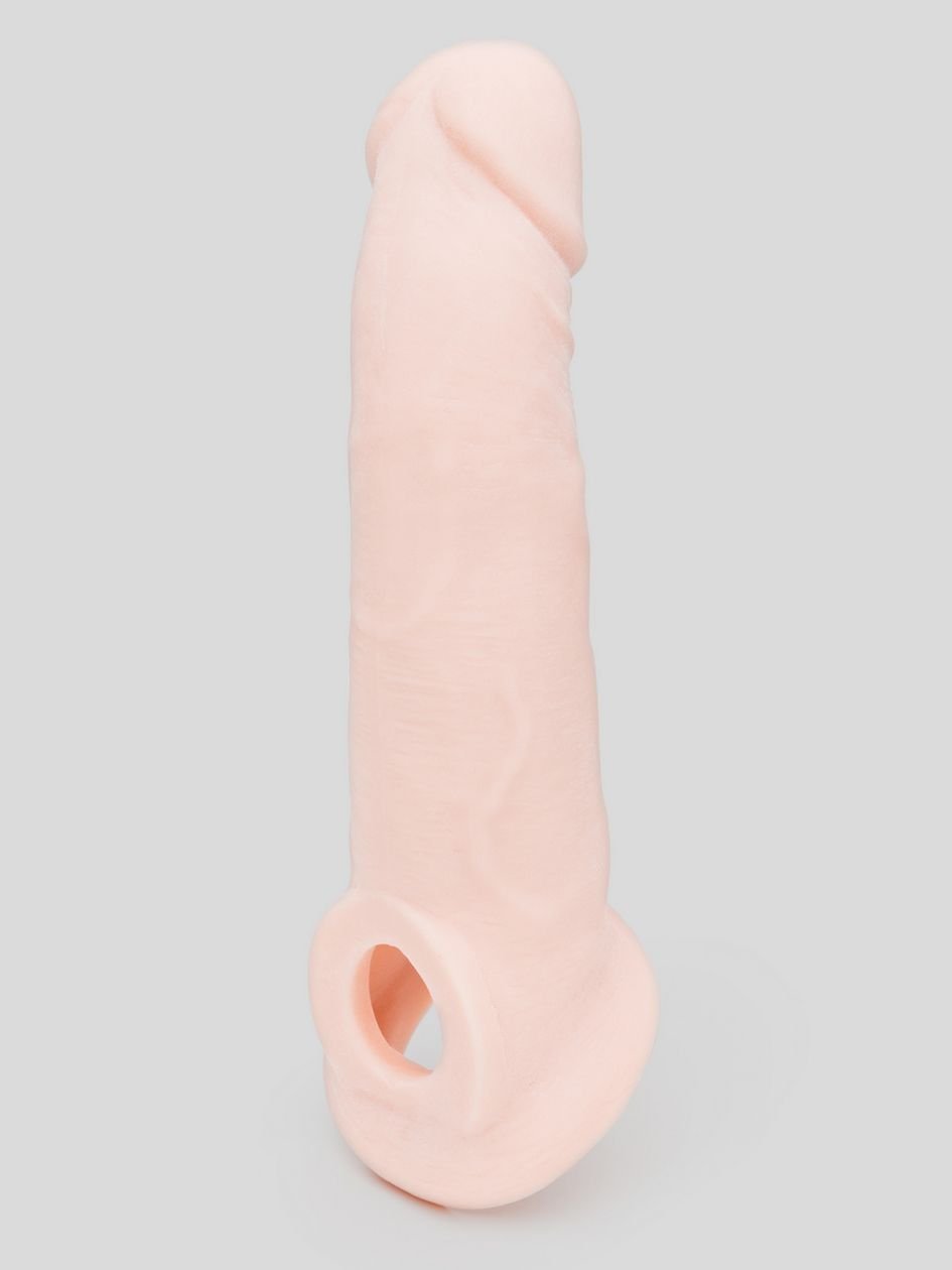 83879.jpg Lovehoney Real-Feel Penis Extender 1.5 Inch with Ball Loop - Flesh Pink - Image 1
