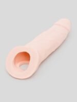 Lovehoney Real-Feel Penis Extender 1.5 Inch with Ball Loop - Flesh Pink - Image 3