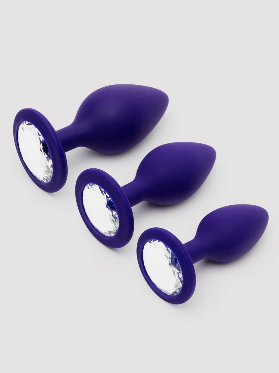 83939.jpg Lovehoney Jeweled Silicone Butt Plug Set - Image 1