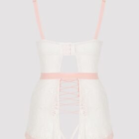 Lovehoney Plus Size Vintage Bliss Ivory Crotchless Skirted Body