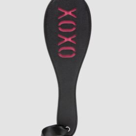 Bondage Boutique Faux Leather Pink XOXO Spanking Paddle
