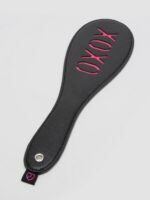 Bondage Boutique Faux Leather Pink XOXO Spanking Paddle - Image 3