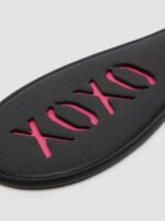 Bondage Boutique Faux Leather Pink XOXO Spanking Paddle - Image 4