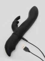 Lovehoney Bigs Bunny Girthy Rechargeable Rabbit Vibrator - Black - Image 3