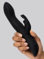 Lovehoney Bigs Bunny Girthy Rechargeable Rabbit Vibrator - Black - Image 4