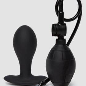 Inflatable Weighted Butt Plug 3.25 Inch