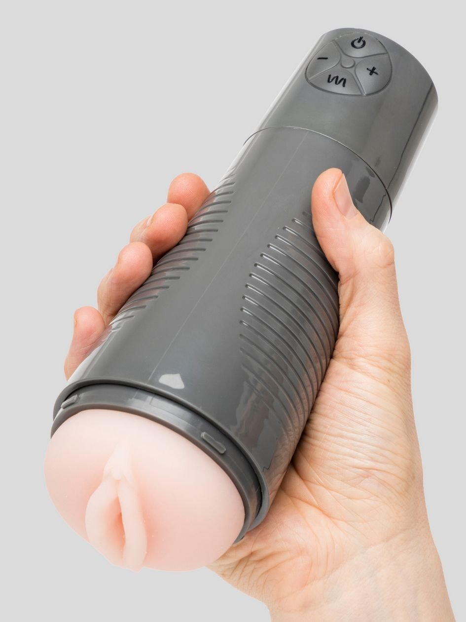 85162.jpg THRUST Pro Tech Realistic Vibrating Masturbator - Image 1