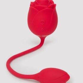 Lovehoney Rose Glow 2-in-1 Clitoral Suction Stimulator with Egg Vibrator