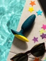 ROMP Bass Rechargeable Silicone Vibrating Butt Plug 3.5 Inches - Image 5