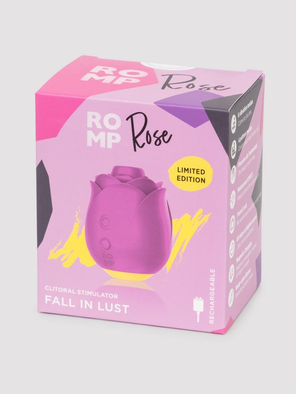 85736.jpg ROMP Rose Limited Edition Rechargeable Silicone Clitoral Suction Stimulator - Image 1