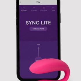 We-Vibe Sync Lite App Controlled Rechargeable Couple's Vibrator