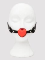 Bondage Boutique Heart Ball Gag - Image 4