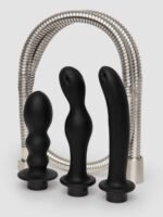 Hydro Series Silicone Shower Spraying Anal Douche Set - Image 7