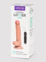 Lifelike Lover Classic Realistic Dildo Vibrator 8 Inch - Image 6
