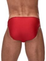 Male Power Red Pouchless Open Front Briefs - Image 3
