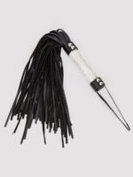Bondage Boutique Silver Rhinestone Flogger