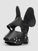 DOMINIX Deluxe Leather Puppy Play Hood - Image 2