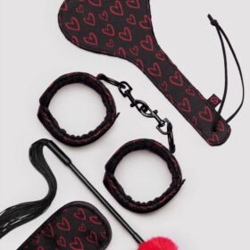Lovehoney Heart Print Bondage Kit (4 Piece)