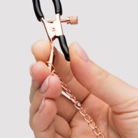 Bondage Boutique Rose Gold Nipple and Clit Clamps