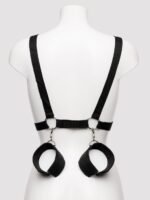 Bondage Boutique Harness with Wrist and Thigh Restraints - Image 3