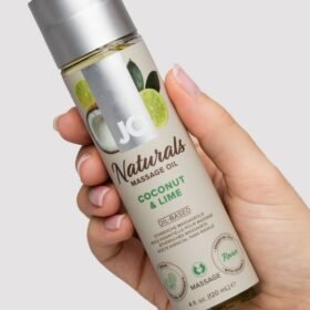 System JO Naturals Coconut and Lime Massage Oil 4 fl oz