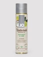 System JO Naturals Coconut and Lime Massage Oil 4 fl oz - Image 2