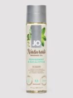 System JO Naturals Peppermint and Eucalyptus Massage Oil 4 fl oz - Image 2