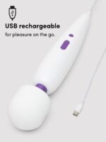 Lovehoney Classic Wand Rechargeable Extra Powerful Multispeed Wand Vibrator - Image 5