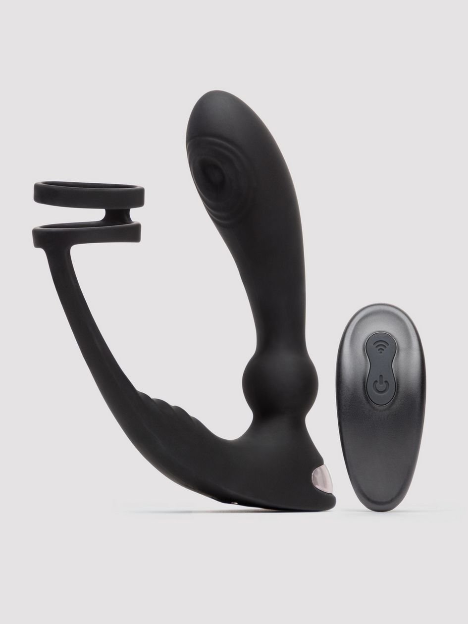 86767.jpg Lovehoney Remote-Control Pleasure Pulse Pulsing Prostate Massager with Double Cock Ring - Image 1