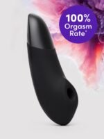 Womanizer Enhance Black Pleasure Air Clitoral Vibrator