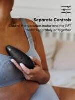 Womanizer Enhance Black Pleasure Air Clitoral Vibrator - Image 5