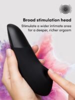 Womanizer Enhance Black Pleasure Air Clitoral Vibrator - Image 6
