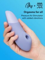 Womanizer Enhance Lilac Pleasure Air Clitoral Vibrator - Image 2
