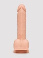 Lifelike Lover Classic Dual-Density Silicone Dildo with Balls 8 inch - Flesh Pink - Image 3