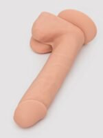 Lifelike Lover Classic Dual-Density Silicone Dildo with Balls 8 inch - Flesh Pink - Image 5