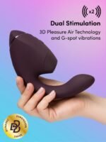 Womanizer Next Duo 3D Purple G-Spot and Clitoral Suction Stimulator - Image 2