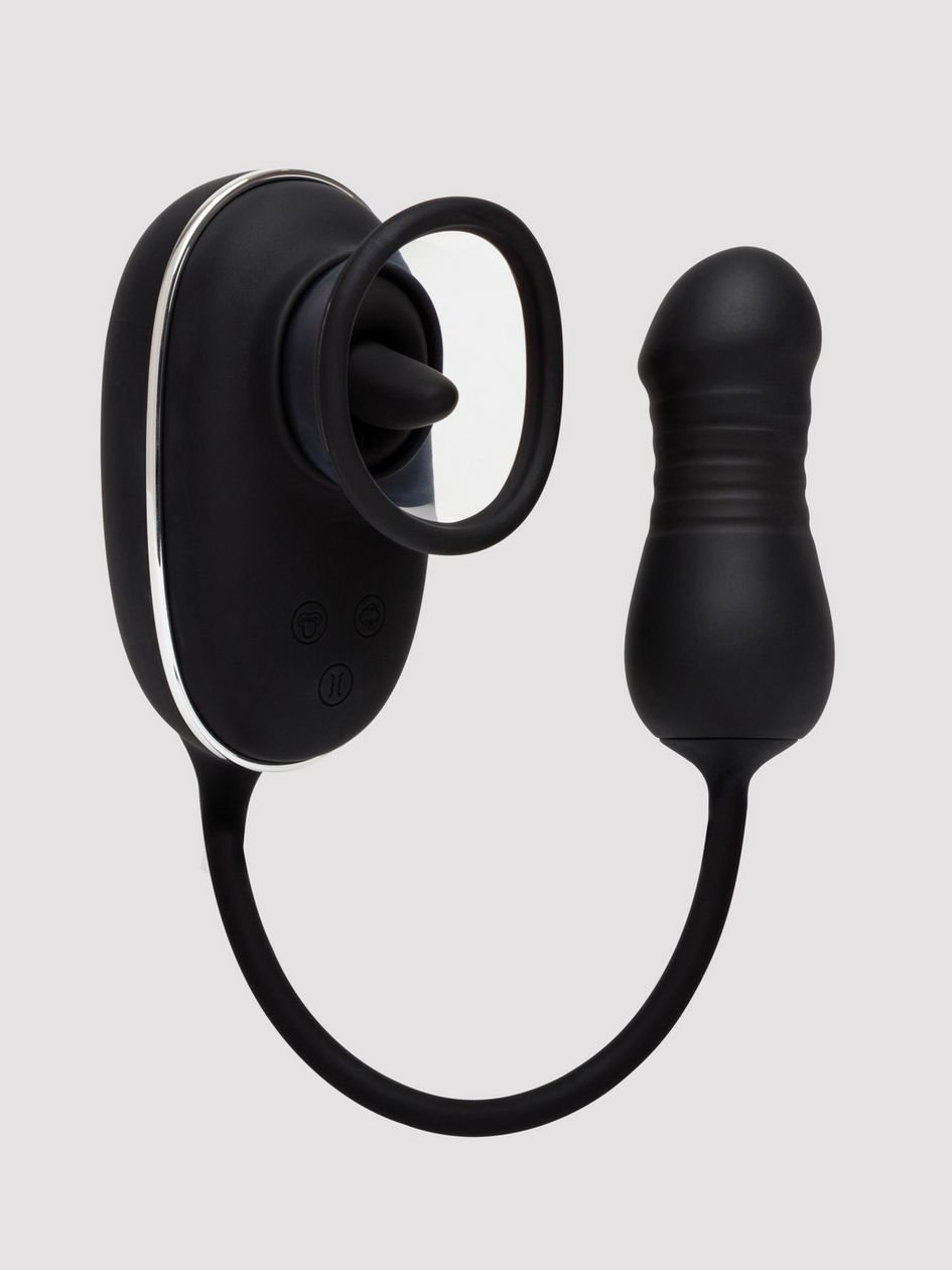 87198.jpg Lovehoney Supreme Sensation Rechargeable Pussy Pump with Thrusting Egg - Image 1